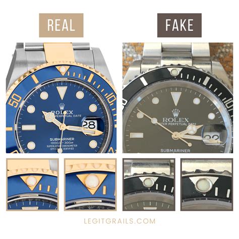 rolex submariner black falso|counterfeit rolex how to identify.